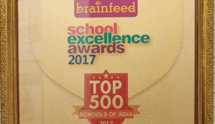 Awarded by Brainfeed - Ryan International School, Bavdhan